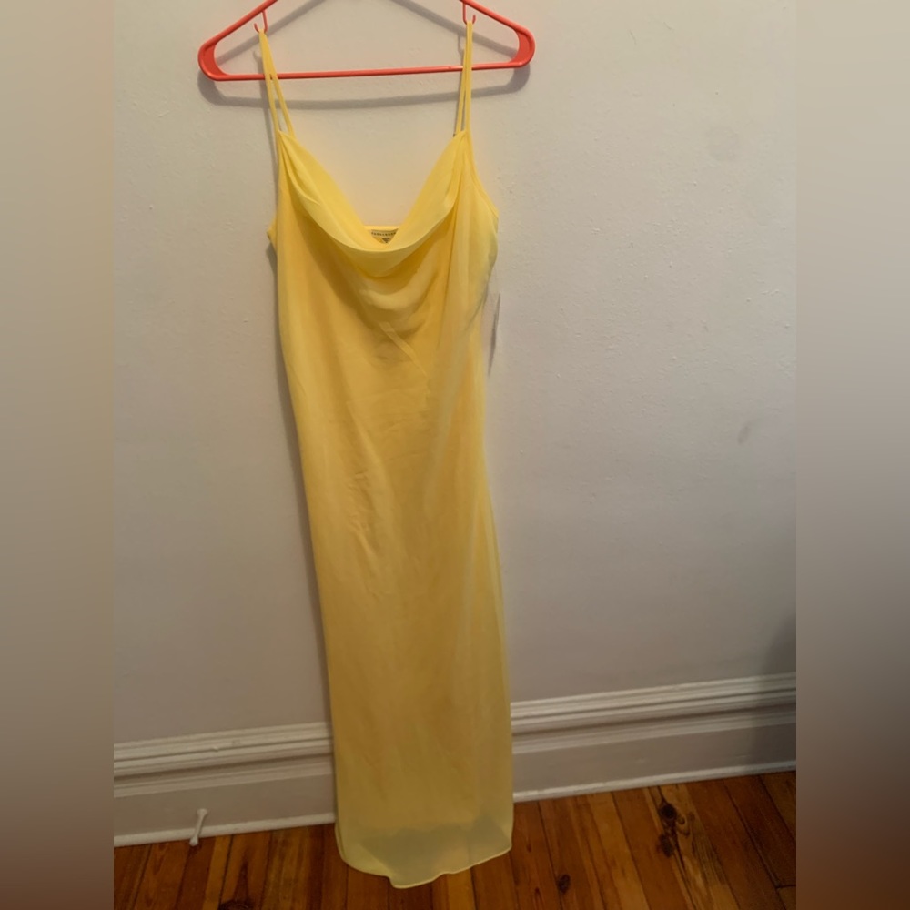 NWT Nordstrom Yellow Maxi Dress